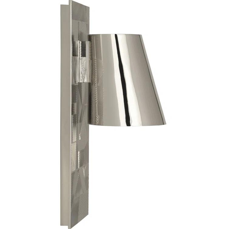 Brut 16" Polished Nickel Dimmable Energy Star Wall Sconce