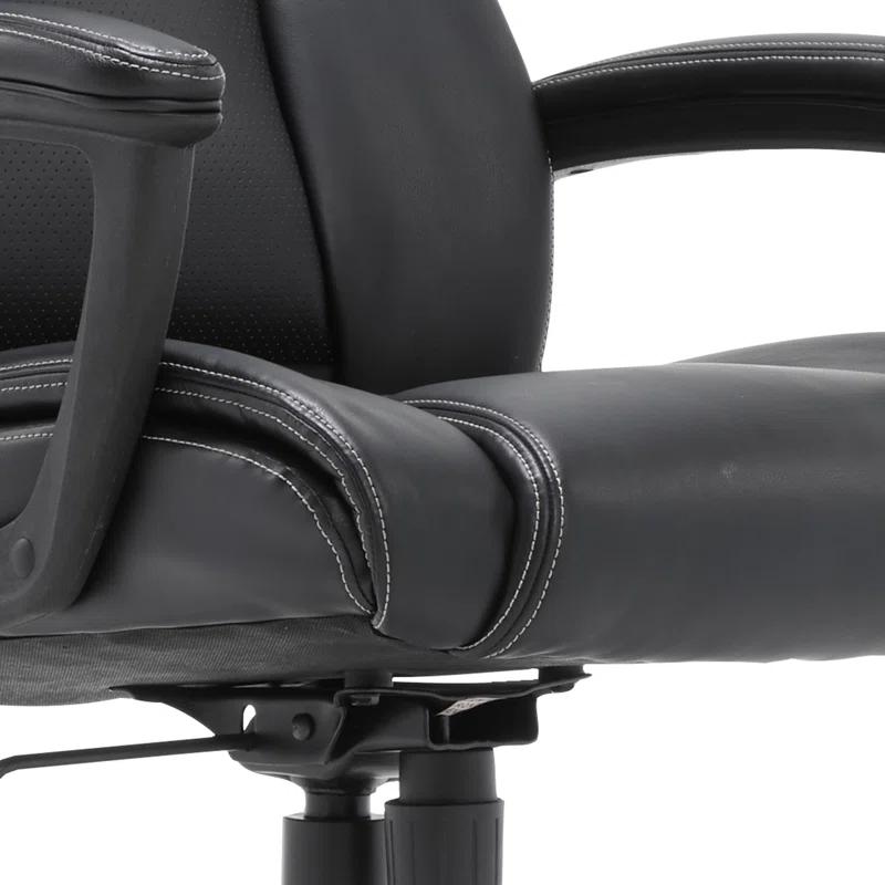 Serta Serta Connor Ergonomic Executive Office Chair with Layered Body Pillows and Contoured Lumbar