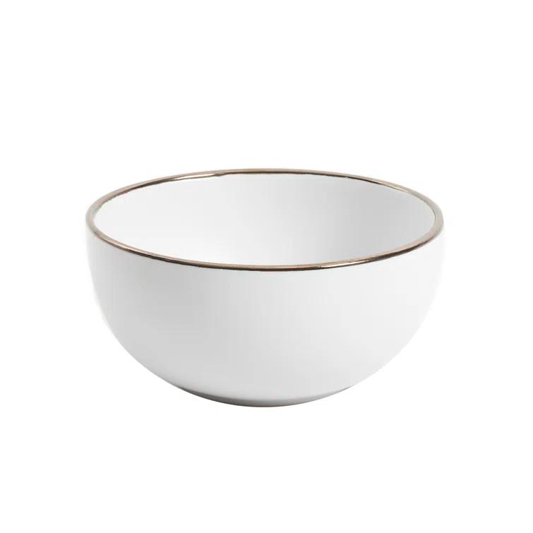 Gibson Home Rockaway Round Stoneware Dinnerware