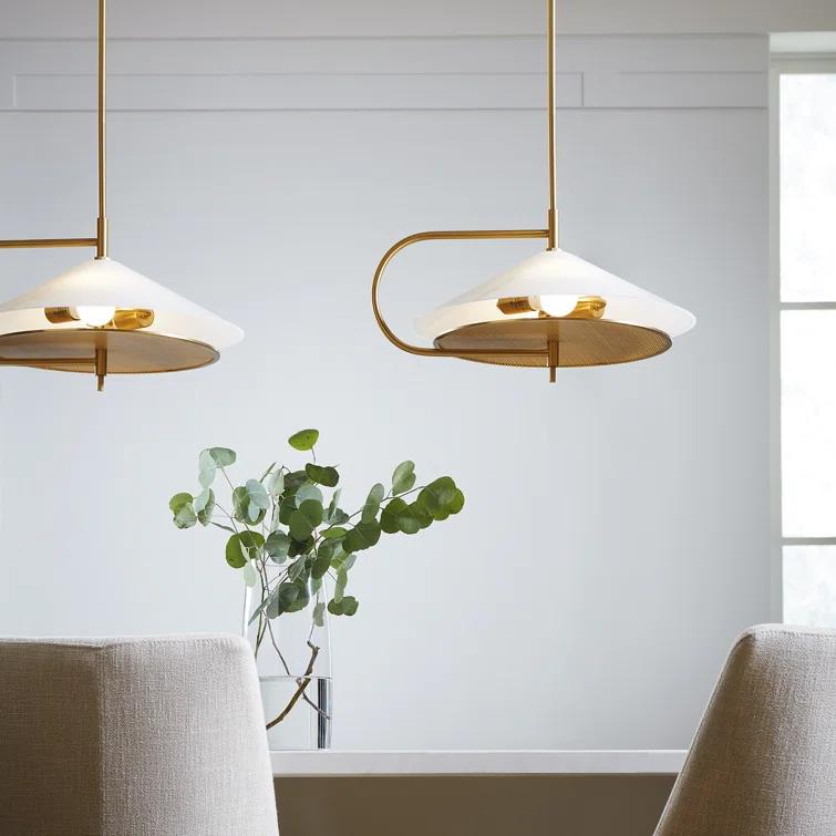 Gesture Pendant by Kelly Wearstler - Burnished Brass