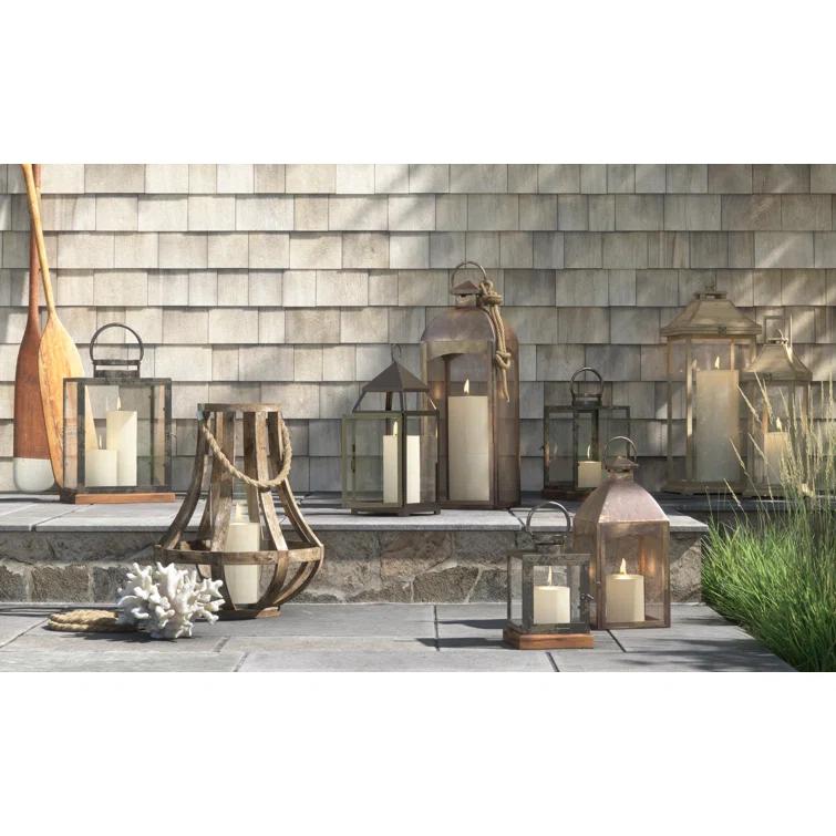 2 Piece Table Top Lantern Set