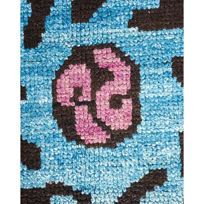 Vernabelle One-of-a-Kind 6' 5" X 9' 1" Hand Knotted Area Rug