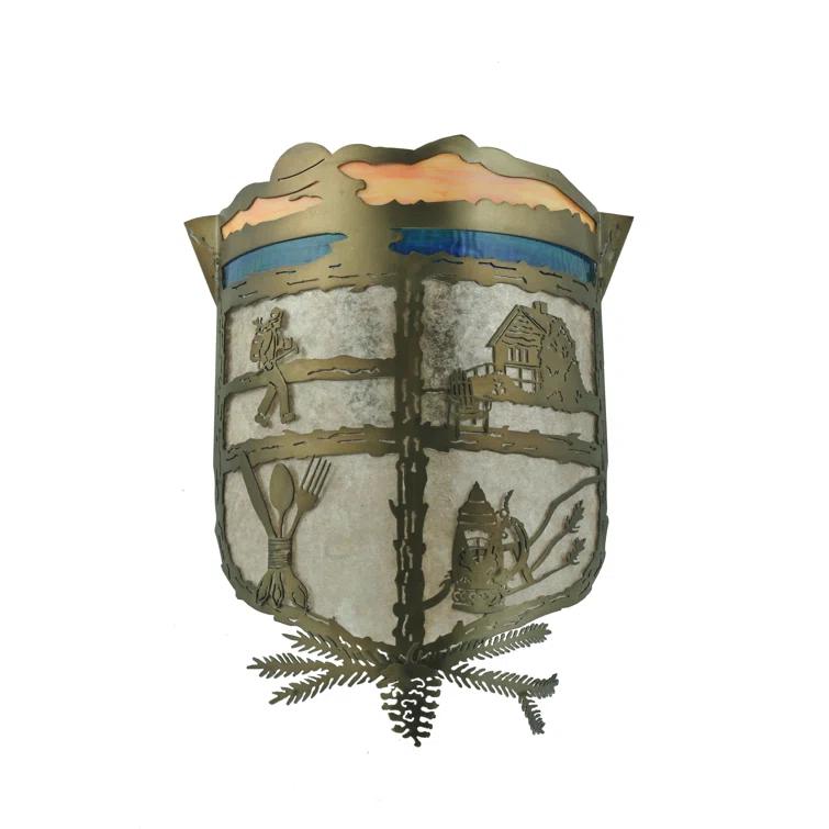 Meyda Lighting Lake Flush Mounted Sconce