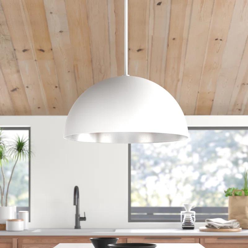 Yolo Single Light Metal Dimmable LED Pendant