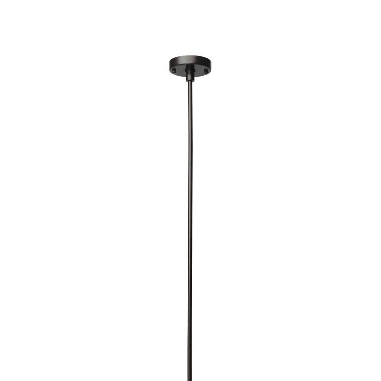 Metro 1 - Light Oil Rubbed Bronze Globe Pendant