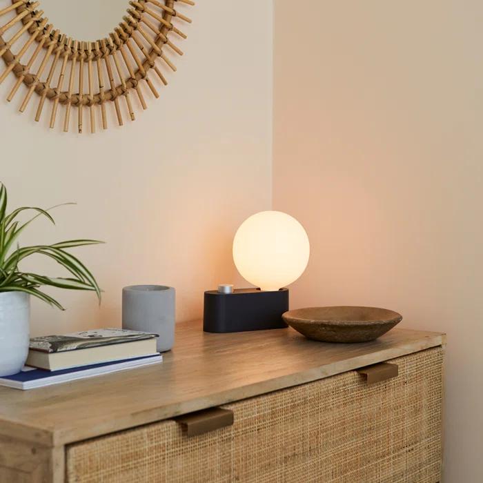 Alumina Table Lamp by Tala - Charcoal