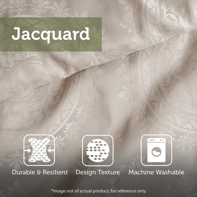 Rhapsody 7 Piece Jacquard Comforter Set