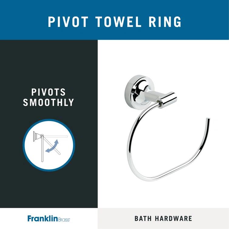 Voisin Round Open Towel Ring Bath Hardware Accessory