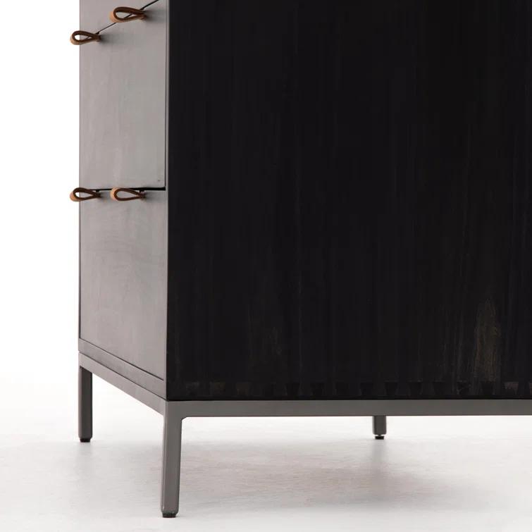 Rosamonde 5-Drawer Dresser - Black