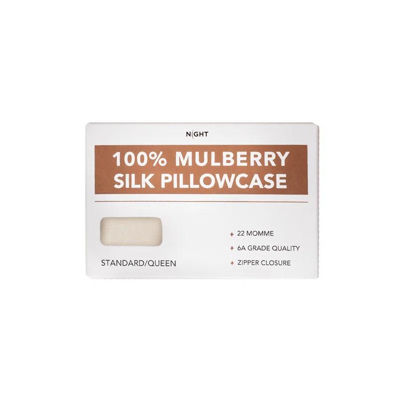 22 Momme 100% Mulberry Silk Pillowcase