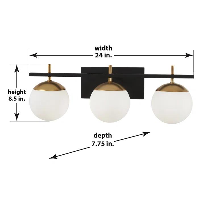 Kelly Clarkson Home 3 - Light Dimmable Vanity Light