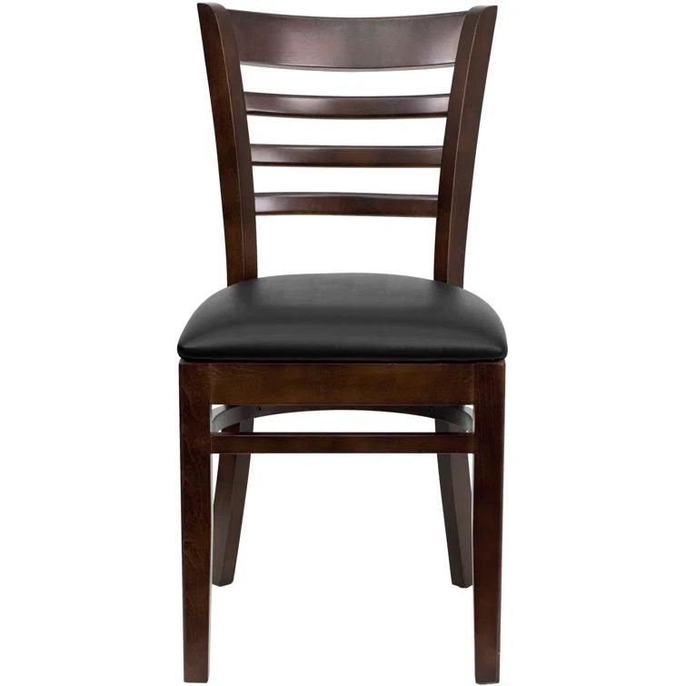 Red Barrel Studio® Ladder Back Wooden Restaurant Chair