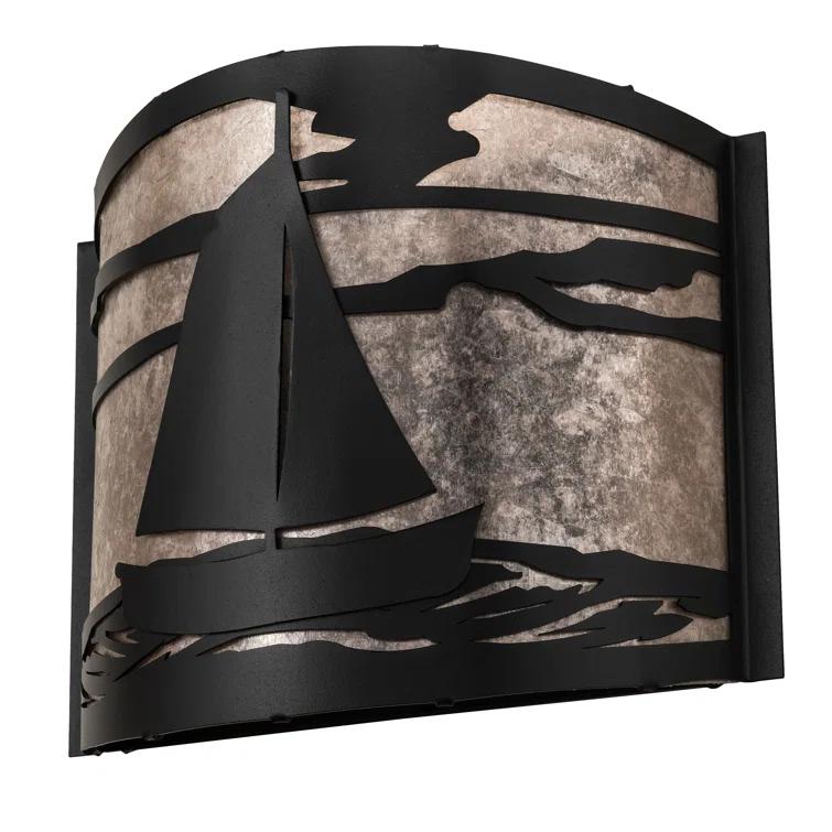 Sailboat Flush Mounted Sconce