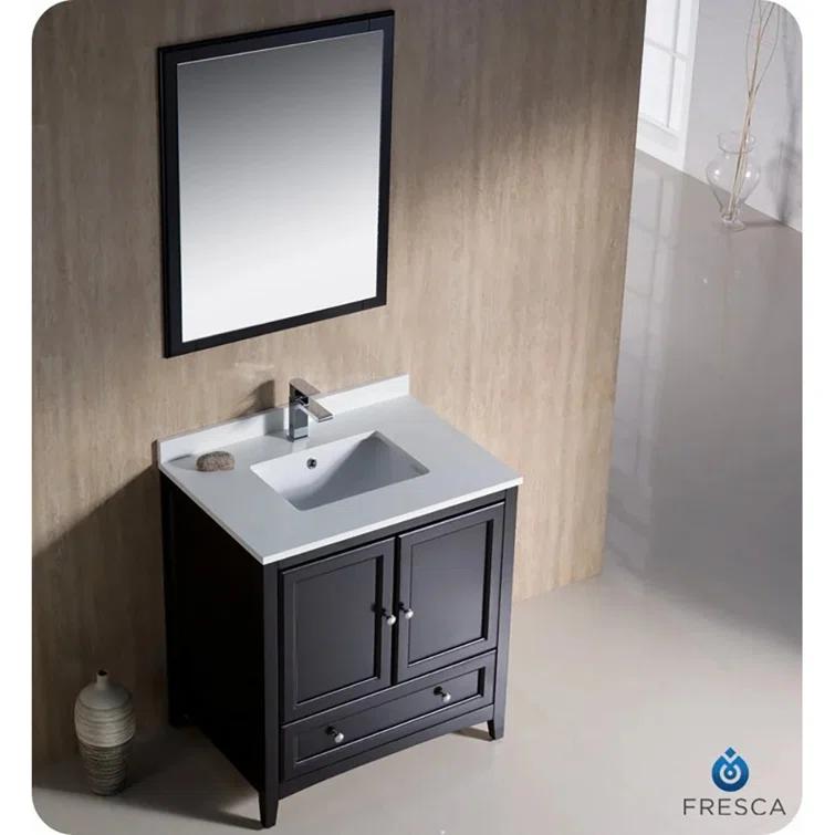 Fresca Oxford 30" Free-Standing Single Sink Bathroom Vanity Base Only