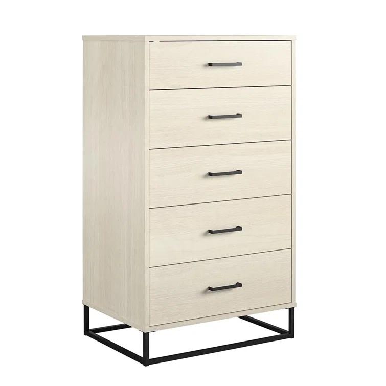 Novogratz Kelly 27.19'' W Unfinished 5 - Drawer Dresser