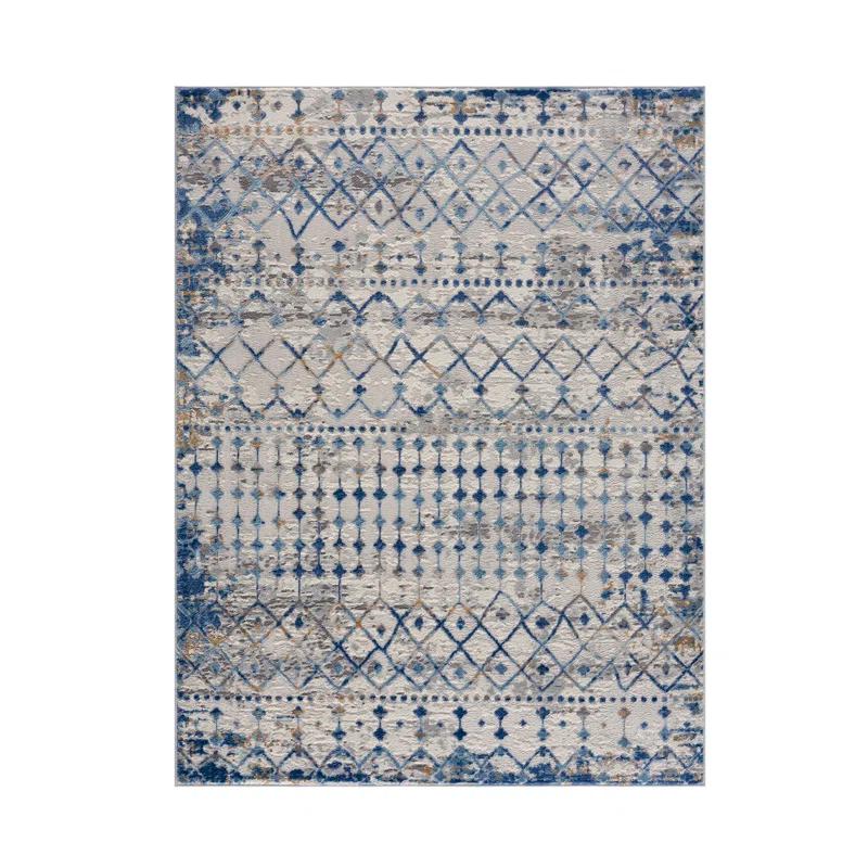 Madison Park Hannah Moroccan Global Woven Area Rug