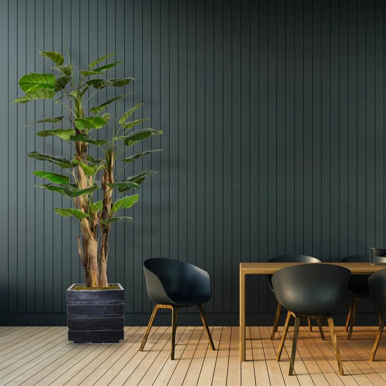 Panama 66" Artificial Scindapsus Aureus Tree in Planter