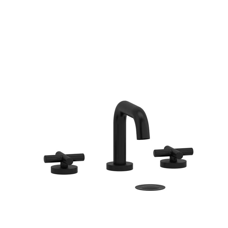 Riobel RUSQ08+PN Riu Widespread Lavatory Faucet With U-Spout