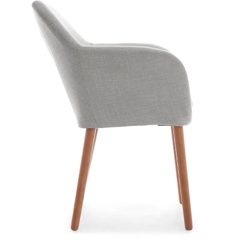 Adore Decor Roux Mid-Century Accent Chair for Home Office or Living Room