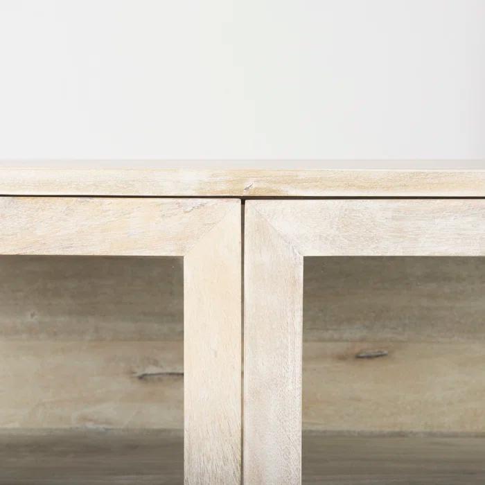 Warner Solid Wood Storage Cabinet