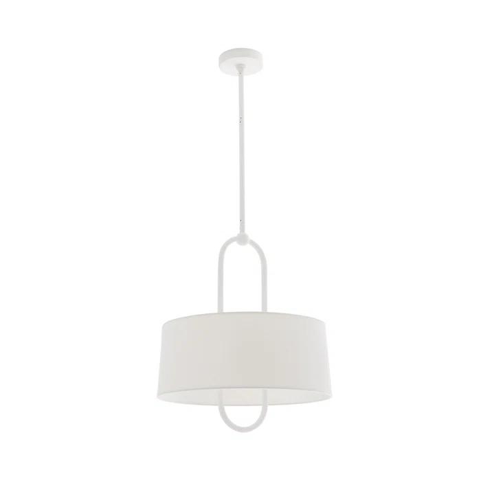 Melody Pendant Light by Arteriors - White / 18" Dia