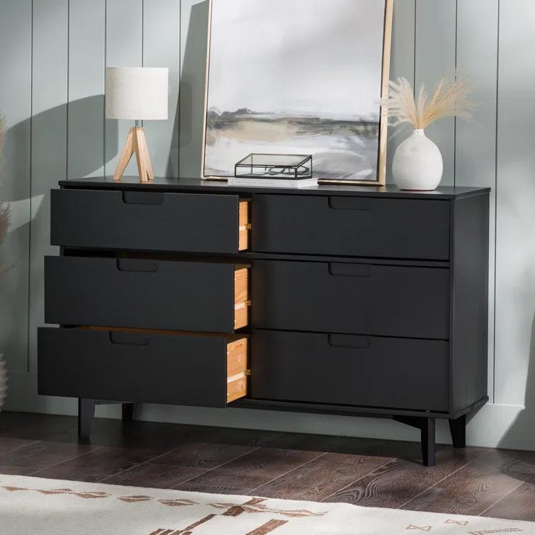 Yarber 6 Drawer Double Dresser