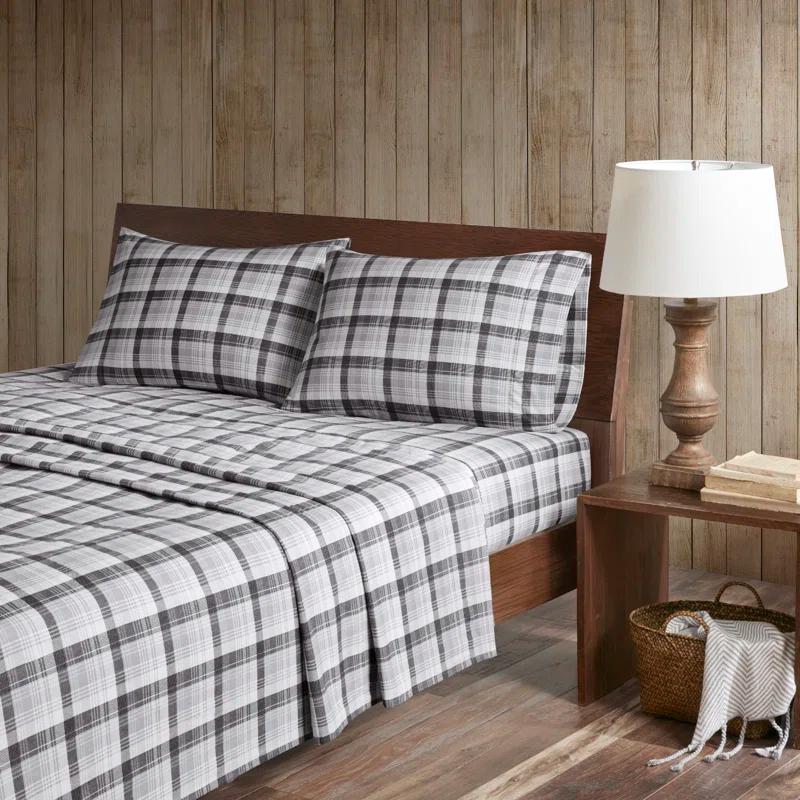 Woolrich 100% Cotton Flannel Sheet Set