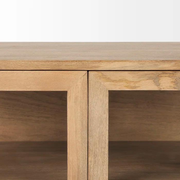 Warner Solid Wood Storage Cabinet