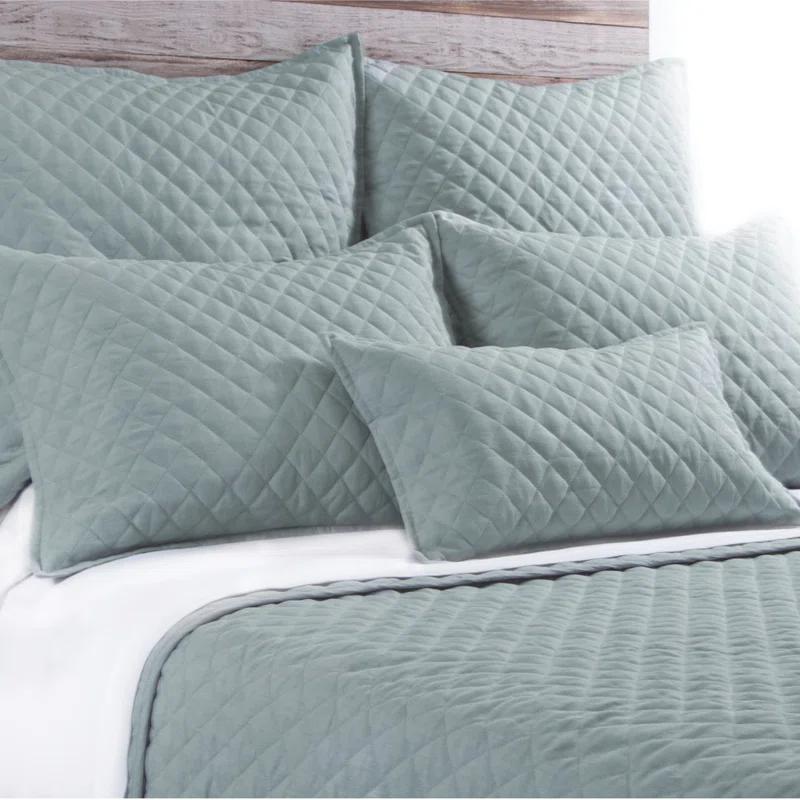 Hampton Quilted Sham by Pom Pom at Home - Cream / Standard