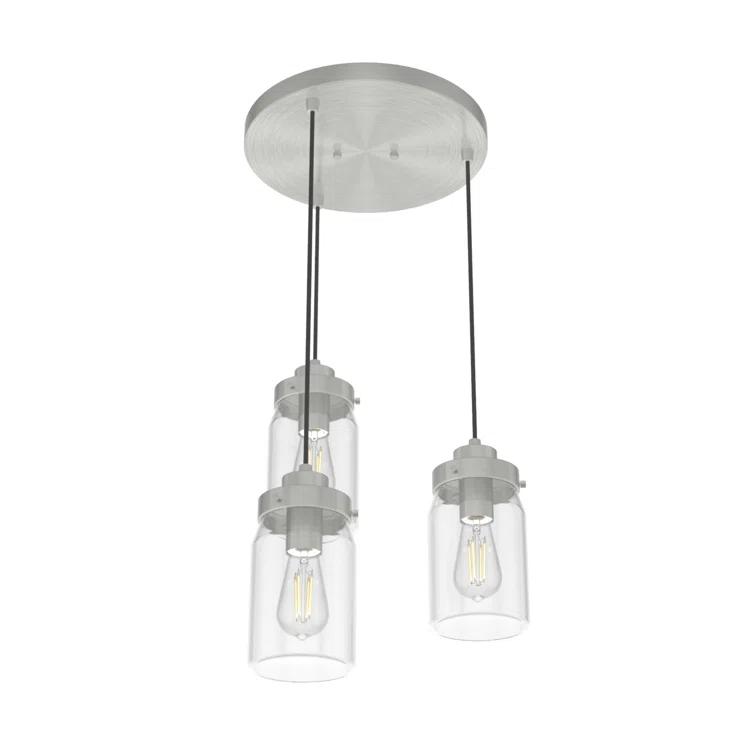 Hunter Fan Devon Park 3 - Light Unique Tiered Chandelier