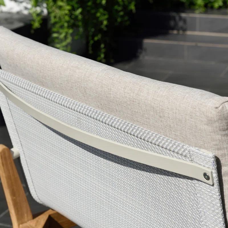 Britney 3 Piece Teak Seating Group with Cushions