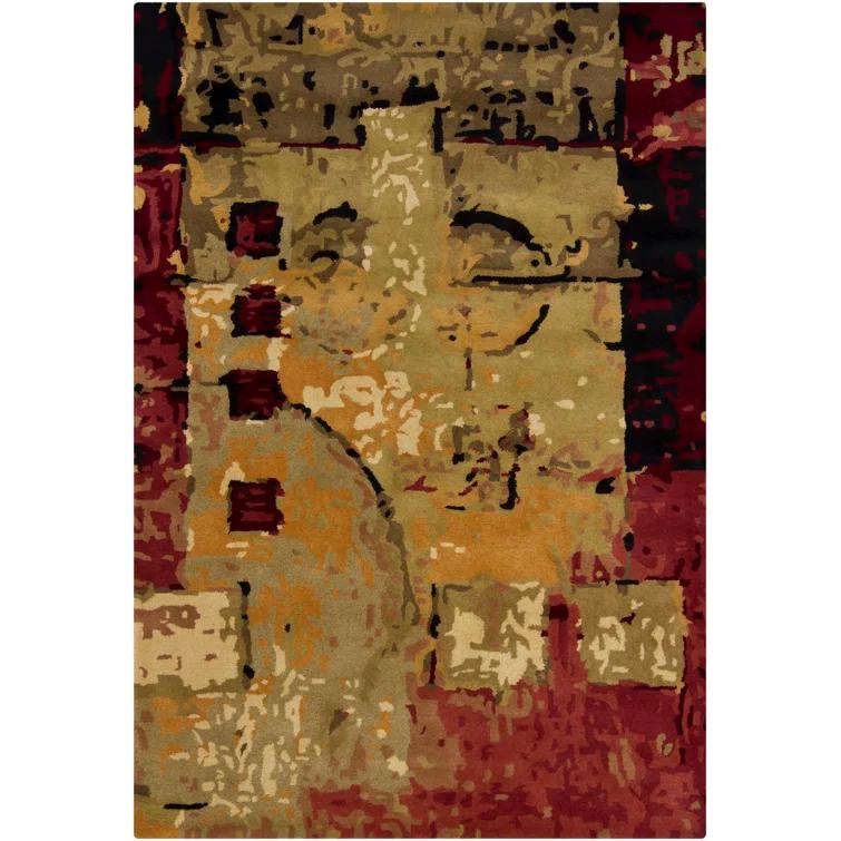 Nirvana Wool Abstract Area Rug