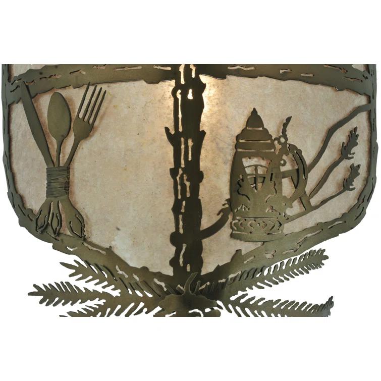 Meyda Lighting Lake Flush Mounted Sconce