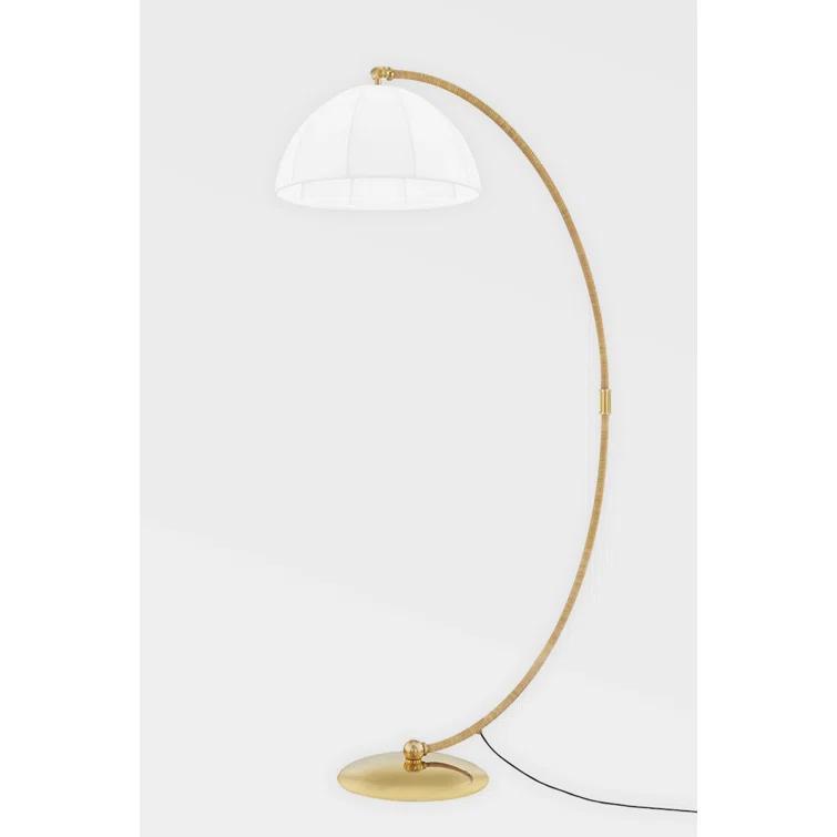 Danuta Floor Lamp - Antique Brass