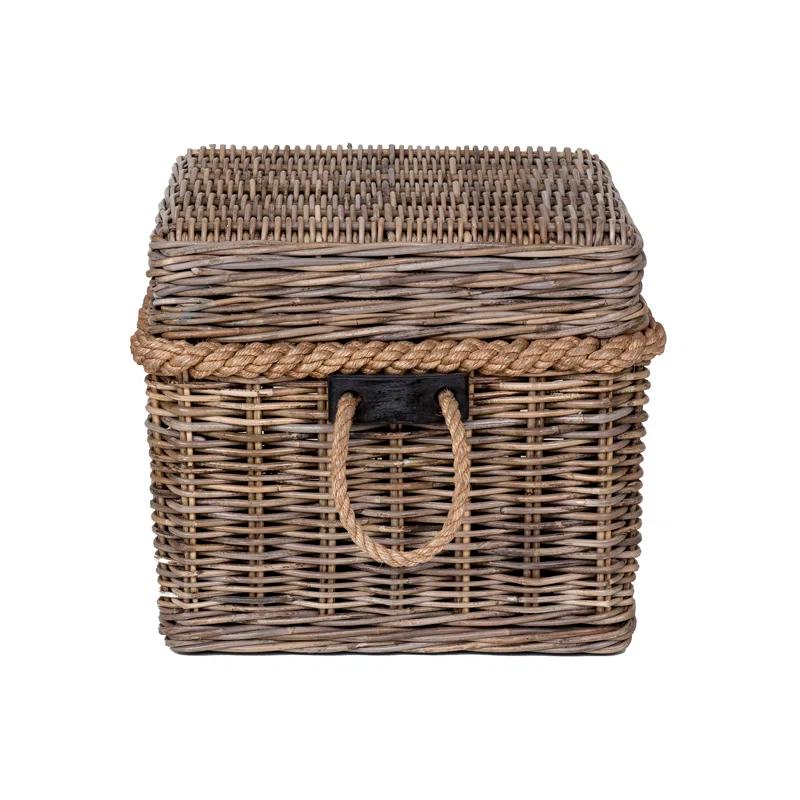 Rattan Storage Cube