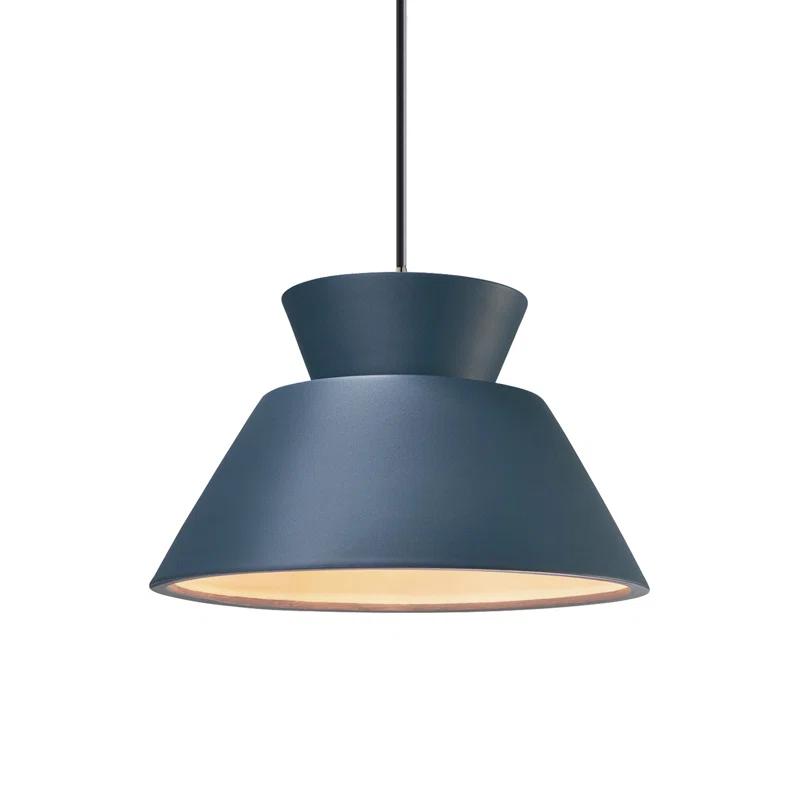 Logan Single Light Ceramic Dimmable Pendant