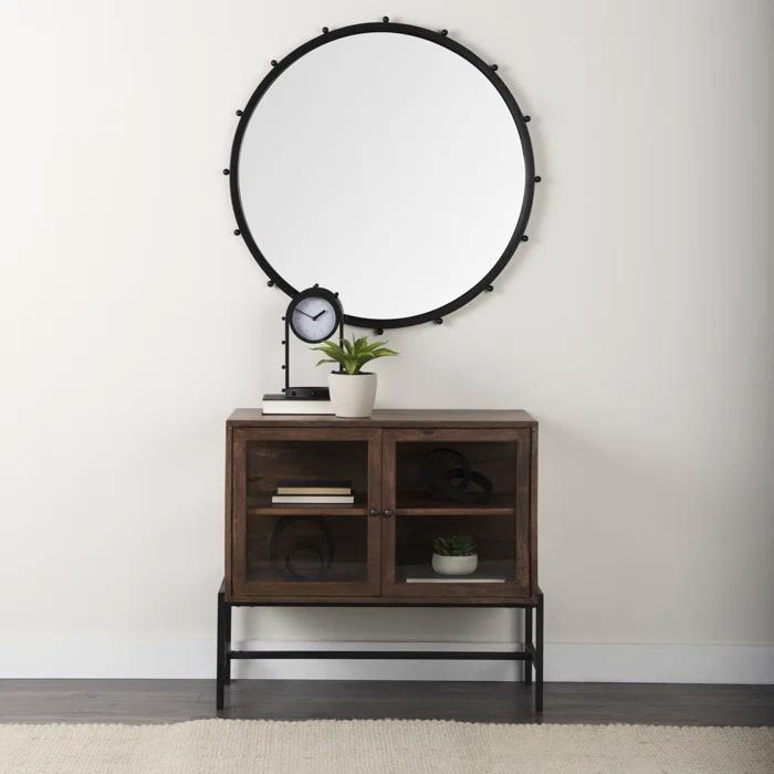 Warner Solid Wood Storage Cabinet