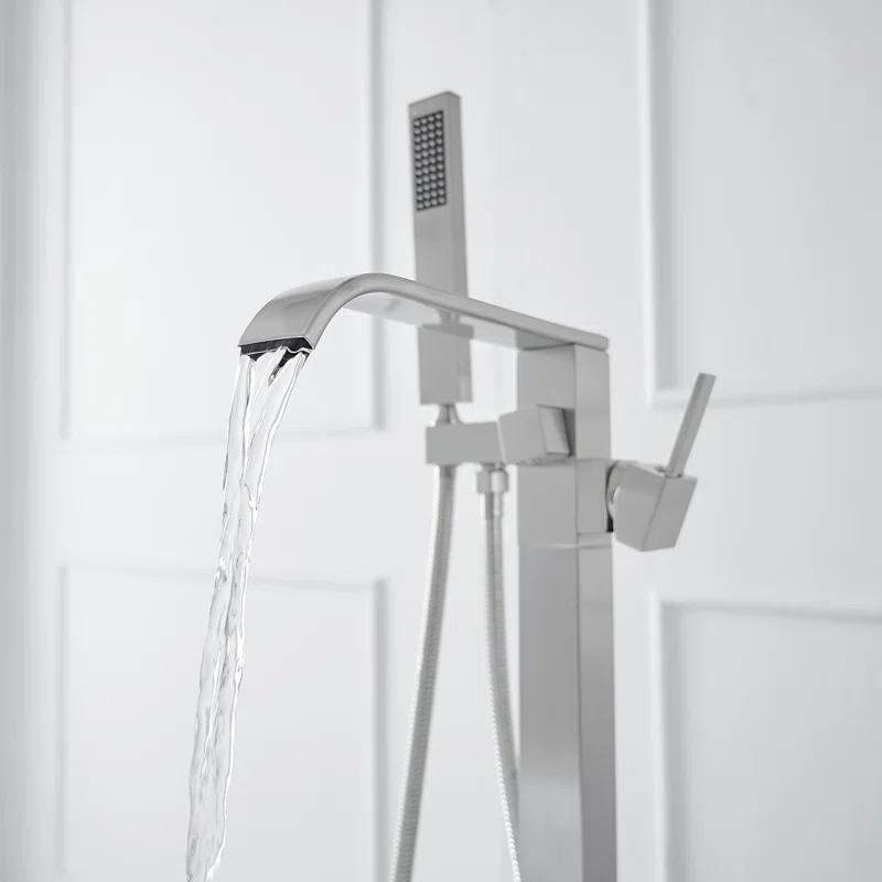 VIBRANTBATH Floor Tub Spout with Diverter 7012-N