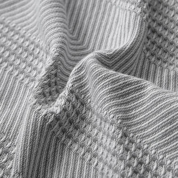 Nautica Nautica Chevron Stripe Cotton Blanket