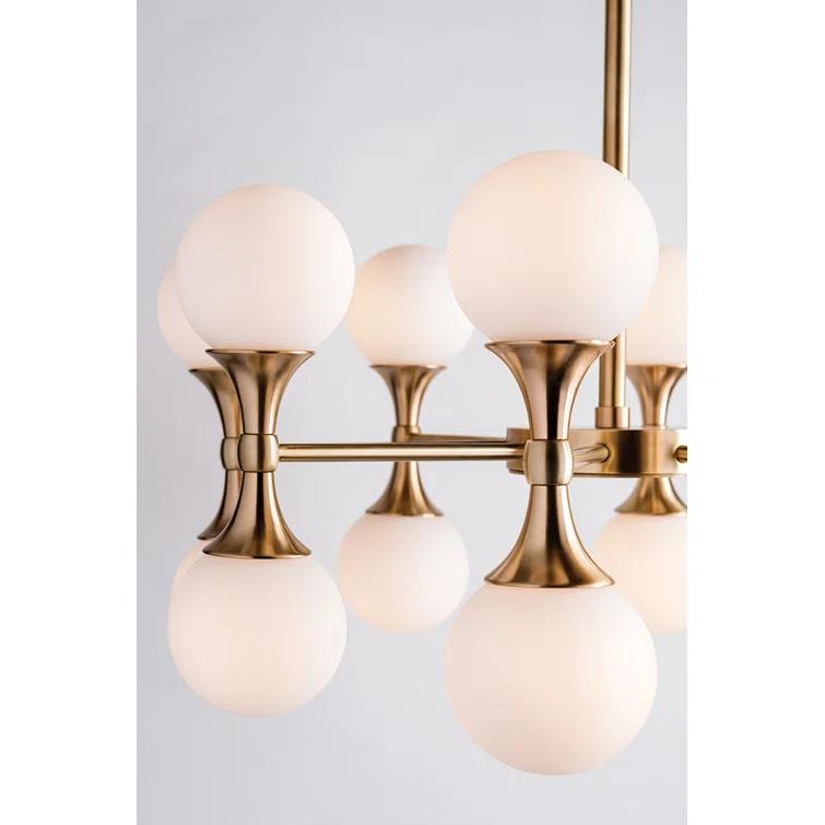 Hudson Valley Lighting 3316 Astoria 16 Light 27" Wide Led Chandelier - Brass