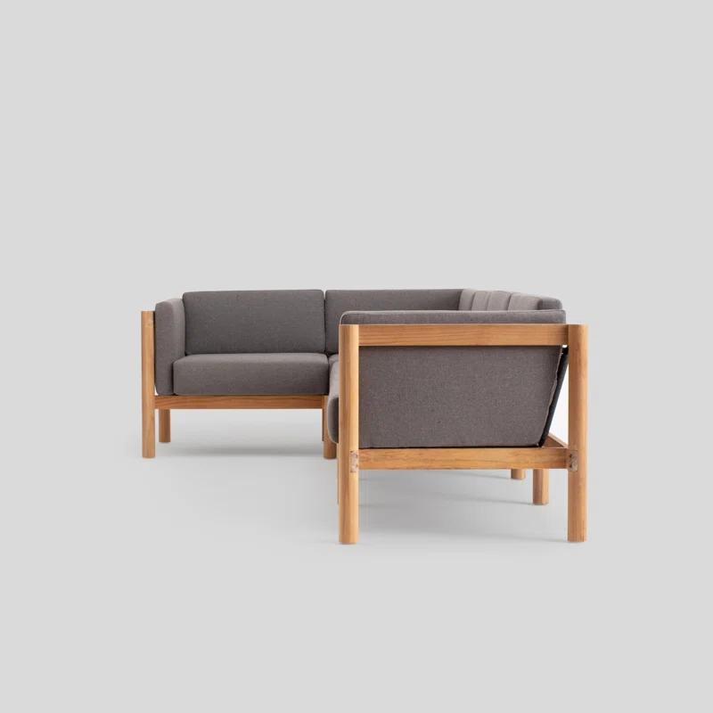 Neighbor ™ Haven Greystone 5-Piece Outdoor Sectional