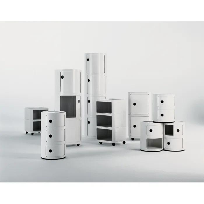 Componibili Storage Unit with 2 Elements by Anna Castelli Ferrieri