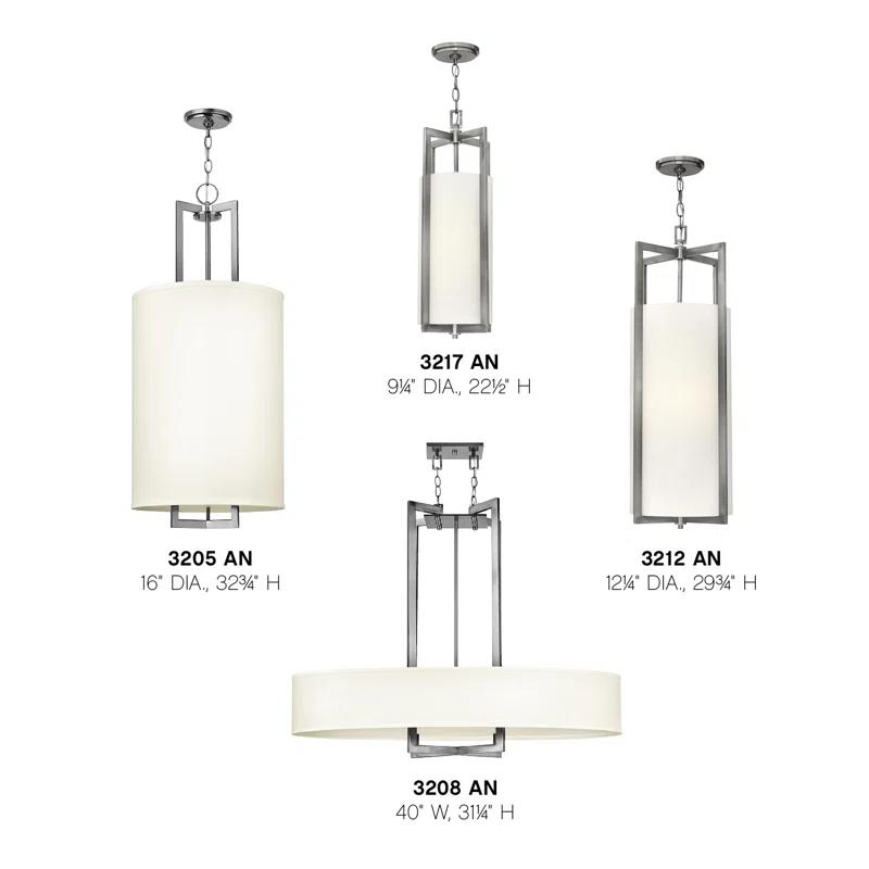 Hampton 4 - Light Single Drum Chandelier