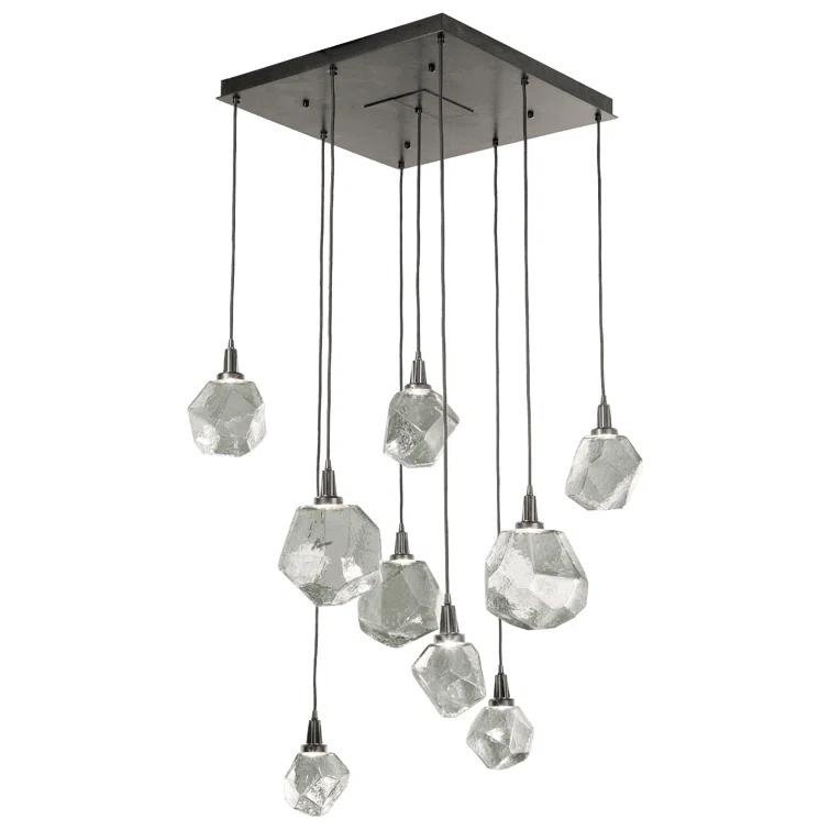 Gem 9 - Light LED Cluster Pendant