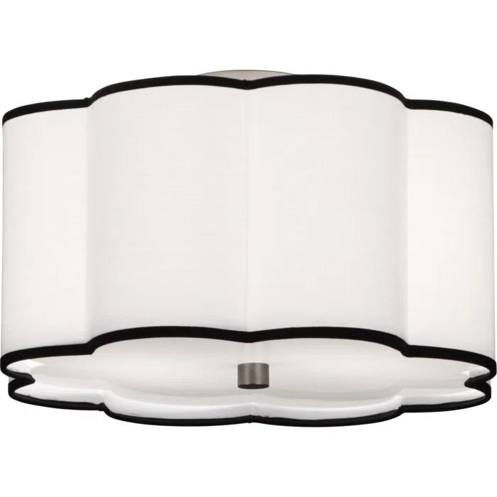 Tess Scalloped Flush Mount (16"-24")