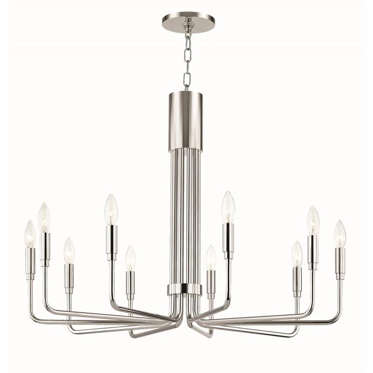 Brigitte 10 - Light Dimmable Classic / Traditional Chandelier