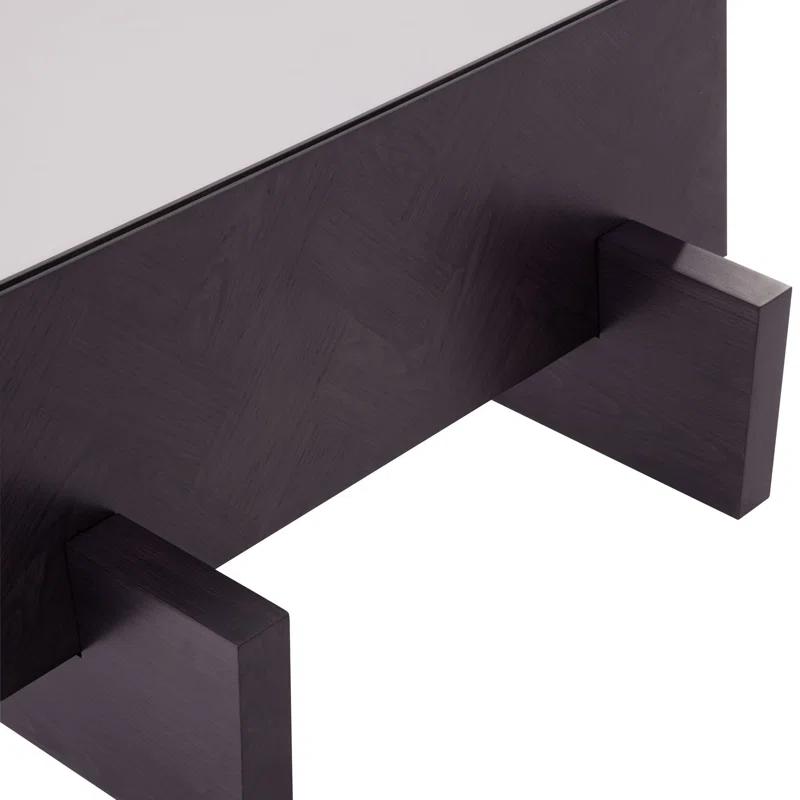 Arteriors Banfi Floor Mirror by Jay Jeffers - Black