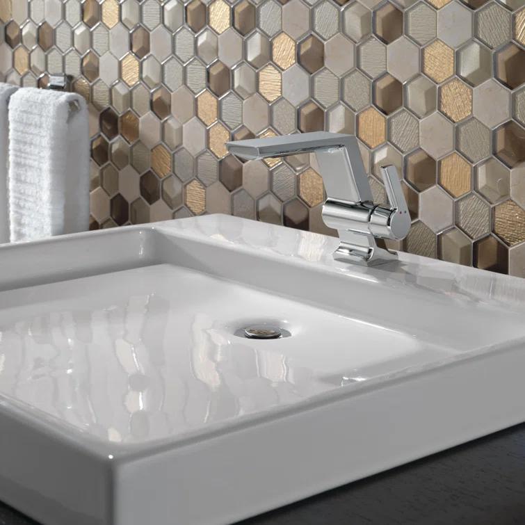 Pivotal Single Hole Bathroom Faucet with DIAMOND™ Seal Technology
