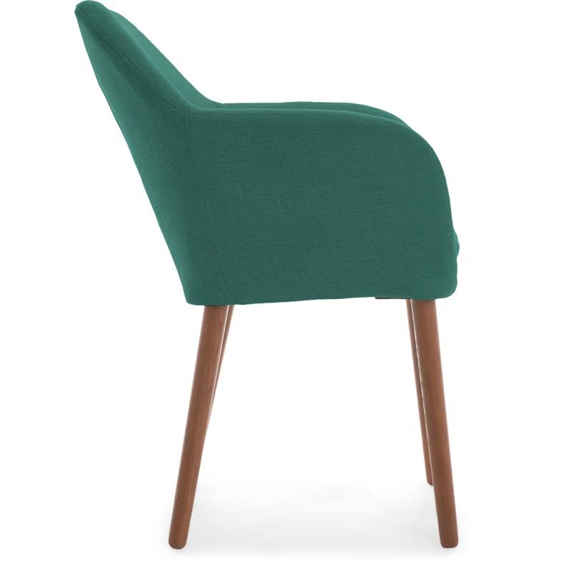 Adore Decor Roux Mid-Century Accent Chair for Home Office or Living Room