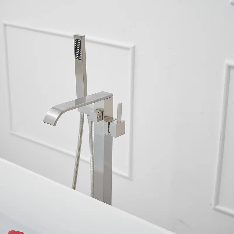 VIBRANTBATH Floor Tub Spout with Diverter 7012-N